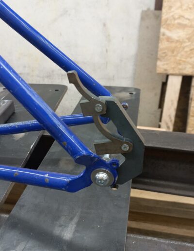Modification cadre de vélo acier Cromoly