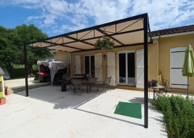 Pergola sur mesure à L'Isle Jourdain