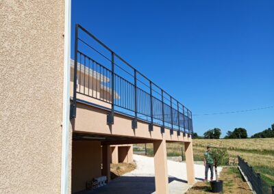 Garde corps applique sur mesure l'isle Jourdain