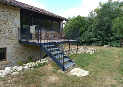Garde corps sur mesure Gers