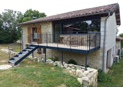 Garde corps sur mesure Gers