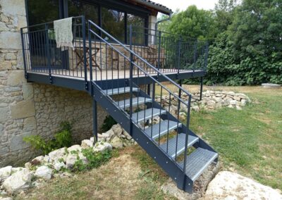 Garde corps sur mesure Gers